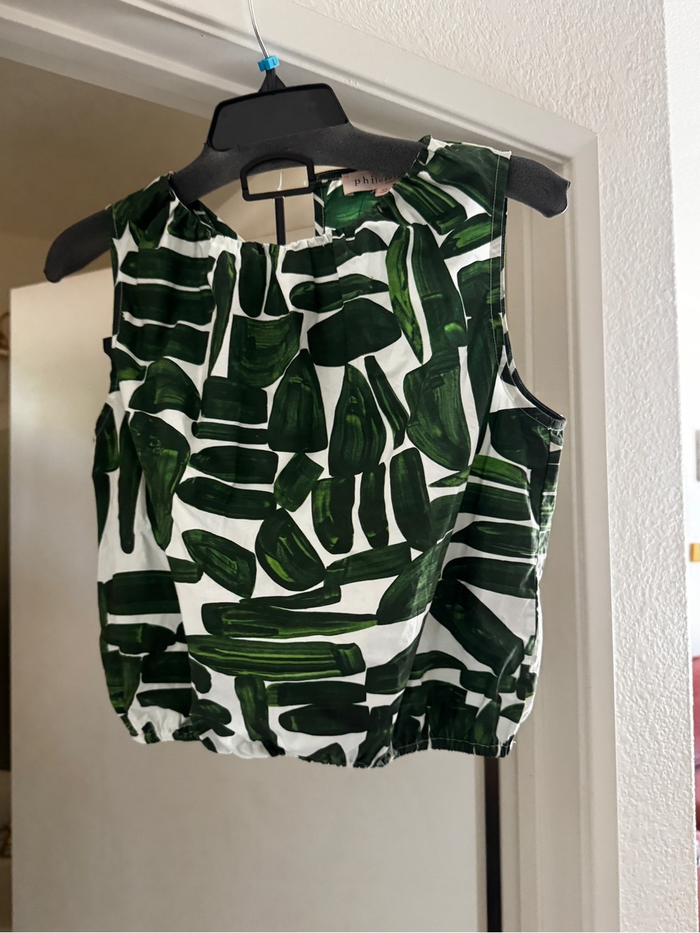 PHILOSOPHY Republic Women's Green Printed Midi Skirt size SMALL - Picture 3 of 8